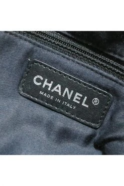 Chanel Vintage Vintage Tassen Tote Bags Black
