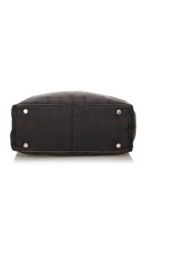 Chanel Vintage Vintage Tassen Pre-owned New Travel Line Nylon Handbag Black -Goedkope Chanel Vintage winkel 9f14beb1c19708d4f1eb57ef966b8002