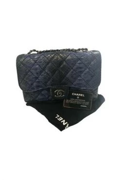 Chanel Vintage Vintage Tassen Pre-owned Timeless Blue -Goedkope Chanel Vintage winkel 9f18ce9ab992fa58903cfefce357b1f3