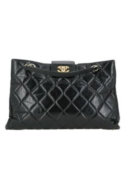 Chanel Vintage Vintage Tassen Pre-owned Shoulder Bag Black -Goedkope Chanel Vintage winkel 9f2de174746696018ccdbe5c52c5cbd1