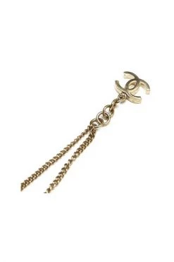 Chanel Vintage Vintage Sieraden Pre-owned Silver Chanel-jewelry Gray