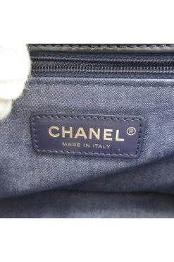 Chanel Vintage Vintage Tassen Pre-owned Leather Chanel-bags Black