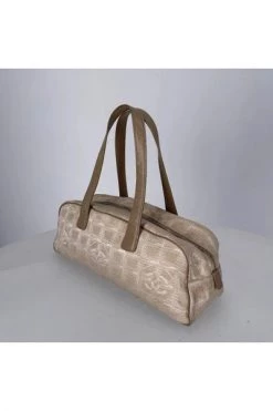 Chanel Vintage Vintage Tassen Pre-owned Canvas Chanel-bags Beige