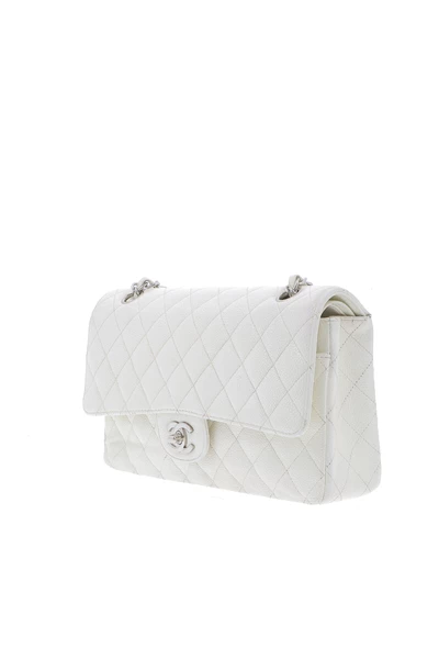 Chanel Vintage Vintage Tassen Shoulder Bags White 1 Chanel Vintage Vintage Tassen Shoulder Bags White