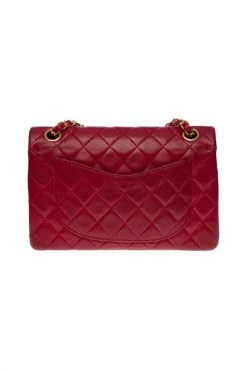 Chanel Vintage Vintage Tassen Pre-owned Leather Chanel-bags Red -Goedkope Chanel Vintage winkel a12943acfb3753b01fd2e513941fb6ed