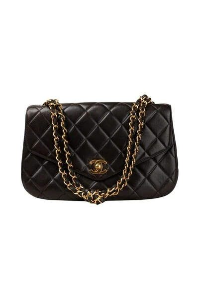 Chanel Vintage Vintage Tassen Pre-owned Classic Single Flap Bag Black 4 Chanel Vintage Vintage Tassen Pre-owned Classic Single Flap Bag Black - Afbeelding 4
