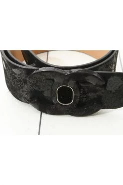 Chanel Vintage Vintage Accessoires Pre-owned Leather Belts Black -Goedkope Chanel Vintage winkel a39f4b67fbe8e35338293bfe8edfd1a4