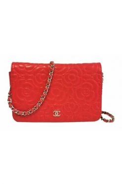 Chanel Vintage Vintage Tassen Cross Body Bags Red