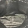 Chanel Vintage Vintage Tassen Black Leather Chanel Chocolate Bar Bag Black