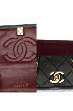 Chanel Vintage Vintage Tassen Pre-owned Shoulder Bags Black