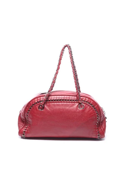 Chanel Vintage Vintage Tassen Pre-owned Leather Chanel-bags Pink 2 Chanel Vintage Vintage Tassen Pre-owned Leather Chanel-bags Pink - Afbeelding 2