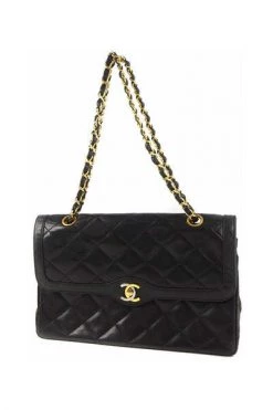 Chanel Vintage Vintage Tassen Shoulder Bags Black -Goedkope Chanel Vintage winkel a519bc7d2d636265a41f0559dc2dfdbf