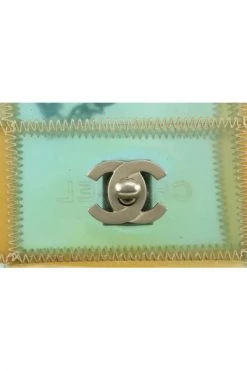 Chanel Vintage Vintage Tassen Pre-owned Shoulder Bags Green -Goedkope Chanel Vintage winkel a534365ddcece347942a3951c284021f