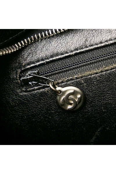 Chanel Vintage Vintage Tassen Pre-owned Handbags Black 5 Chanel Vintage Vintage Tassen Pre-owned Handbags Black - Afbeelding 5