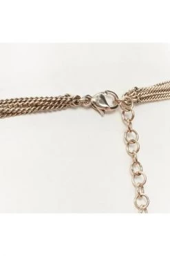 Chanel Vintage Vintage Sieraden Pre-owned Metal Necklaces Gray -Goedkope Chanel Vintage winkel a59717ab8d0b54f67fab28ee790ae96a