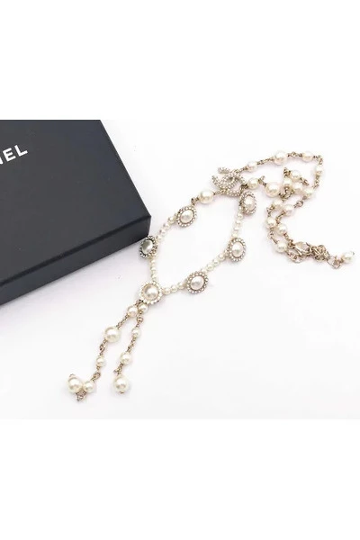 Chanel Vintage Vintage Sieraden Pre-owned Metal Chanel-jewelry Yellow 1 Chanel Vintage Vintage Sieraden Pre-owned Metal Chanel-jewelry Yellow