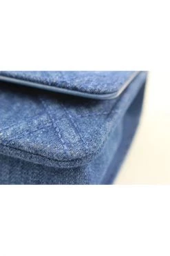 Chanel Vintage Vintage Tassen Pre-owned Fabric Chanel-bags Blue -Goedkope Chanel Vintage winkel a6666d4815e44d3222ad0145a6357655