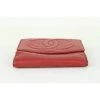 Chanel Vintage Vintage Accessoires Pre-owned Leather Wallets Red