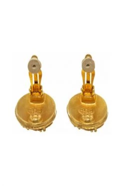 Chanel Vintage Vintage Sieraden Pre-owned Earrings Yellow -Goedkope Chanel Vintage winkel a77cff2e0d4fd382c9d7c25995225b20