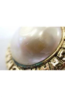 Chanel Vintage Vintage Sieraden Pre-owned Jewellery Yellow