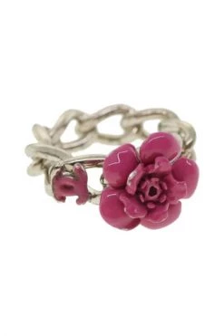 Chanel Vintage Vintage Sieraden Pre-owned Metal Rings Pink -Goedkope Chanel Vintage winkel a7e299b73e46b200b7756097f6c55884
