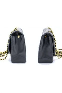 Chanel Vintage Vintage Tassen Pre-owned Diana Flap Chain Shoulder Bag Quilted Lambskin Purse Black -Goedkope Chanel Vintage winkel a7f2e16ba1354d89495bd967c02168ae