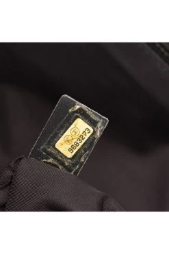 Chanel Vintage Vintage Tassen New Travel Line Nylon Handbag Pre-owned Black -Goedkope Chanel Vintage winkel a81889700e289b73cdc7165ed90e5739