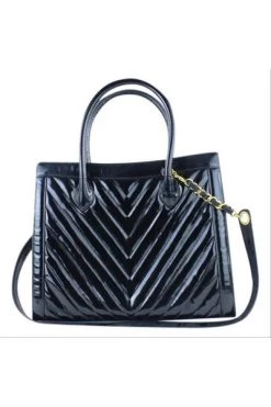Chanel Vintage Vintage Tassen Pre-owned Tote Bag Black -Goedkope Chanel Vintage winkel a87b7998dadecaff63f568dbc4e7e440