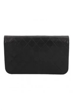 Chanel Vintage Vintage Tassen Pre-owned Leather Crossbody-bags Black -Goedkope Chanel Vintage winkel a8af6be5f085fdb1909130ebc508ce67