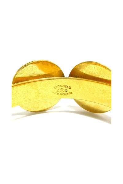 Chanel Vintage Vintage Sieraden Pre-owned Bracelet Yellow 2 Chanel Vintage Vintage Sieraden Pre-owned Bracelet Yellow - Afbeelding 2