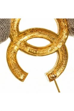 Chanel Vintage Vintage Accessoires Pre-owned Brooch Yellow -Goedkope Chanel Vintage winkel a958f3ca929c2969abc69eda25465cef