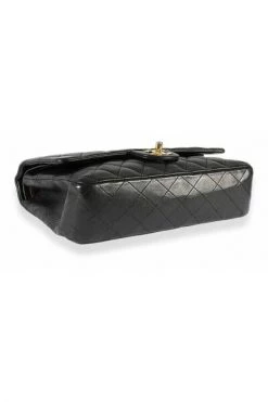 Chanel Vintage Vintage Tassen Pre-owned Medium Double Flap Bag Black -Goedkope Chanel Vintage winkel aa4270dce9cfc3ba2eabce2f0e56329e