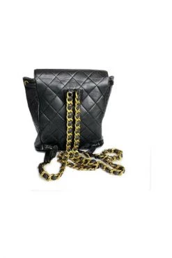 Chanel Vintage Vintage Tassen Pre-owned Leather Chanel-bags Black -Goedkope Chanel Vintage winkel ab233b1163b903ccfb463bb6c120bdfa