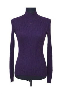Chanel Vintage Vintage Tops Pre-owned Cashmere Tops Purple -Goedkope Chanel Vintage winkel ab2b19eff0f0e16ce46f2463140e6df6