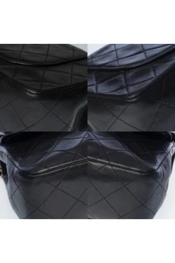 Chanel Vintage Vintage Tassen Pre-owned Leather Chanel-bags Black -Goedkope Chanel Vintage winkel ab44465c4186002d91d196115cbe842b