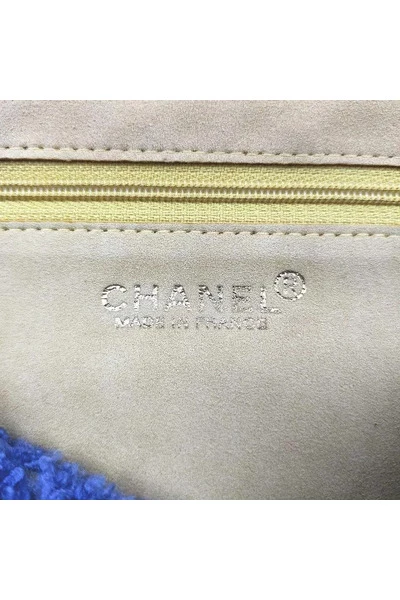 Chanel Vintage Vintage Tassen Pre-owned Canvas Chanel-bags Yellow 2 Chanel Vintage Vintage Tassen Pre-owned Canvas Chanel-bags Yellow - Afbeelding 2