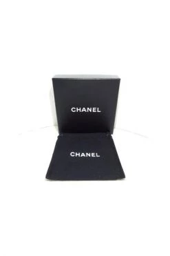 Chanel Vintage Vintage Sieraden Pre-owned Metal Necklaces Purple