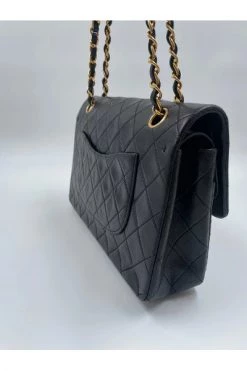 Chanel Vintage Vintage Tassen Pre-owned Leather Chanel-bags Black -Goedkope Chanel Vintage winkel abb2cf4dcd5f2996e8b5f0976e2fcc28