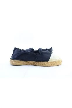 Chanel Vintage Vintage Schoenen Pre-owned Fabric Flats Blue -Goedkope Chanel Vintage winkel abbedee10db7a36d882001db559fb2e4