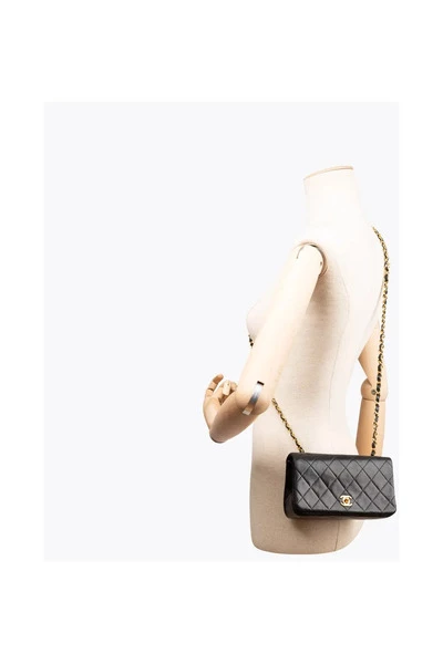 Chanel Vintage Vintage Tassen Pre-owned Shoulder Bags Black 5 Chanel Vintage Vintage Tassen Pre-owned Shoulder Bags Black - Afbeelding 5