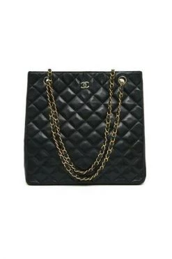 Chanel Vintage Vintage Tassen Pre-owned Timeless Bag Blue