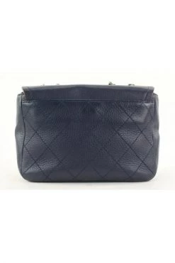 Chanel Vintage Vintage Tassen Pre-owned Leather Chanel-bags Blue -Goedkope Chanel Vintage winkel abf4a8d4dff9ec6adac751fa486cc1f8