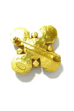Chanel Vintage Vintage Sieraden Pre-owned Metal Brooches Yellow -Goedkope Chanel Vintage winkel ac6c78ca8724c4146b34ceb67a103dc5