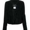 Chanel Vintage Vintage Jassen Pre-Owned Boucle Tweed Jacket Black