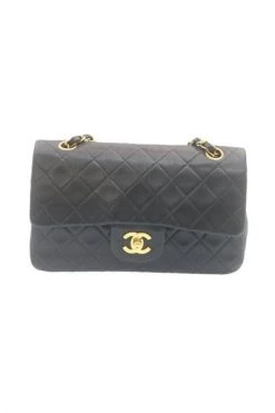 Chanel Vintage Vintage Tassen Pre-owned Flap Bag Black