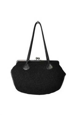 Chanel Vintage Vintage Tassen Pre-owned Shoulder Bag Black -Goedkope Chanel Vintage winkel ad30eaaa567cde97d7874cd2585486e7