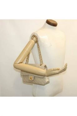 Chanel Vintage Vintage Tassen Pre-owned Timeless Bag Beige -Goedkope Chanel Vintage winkel ad956b11da63297e37746a9d4cf0c1cd