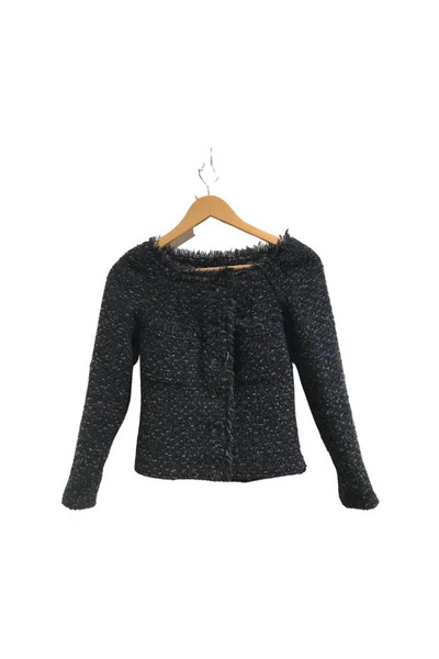 Chanel Vintage Vintage Tops Pre-owned Silk Tops Black 1 Chanel Vintage Vintage Tops Pre-owned Silk Tops Black