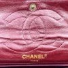 Chanel Vintage Vintage Tassen Pre-owned Quilted Leather Smooth Trim Timeless Double Flap Bag Black
