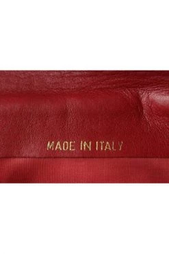 Chanel Vintage Vintage Accessoires Pre-owned Leather Wallets Red